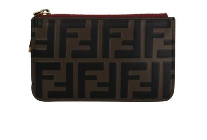 Fendi FF Zip Key Pouch, front view